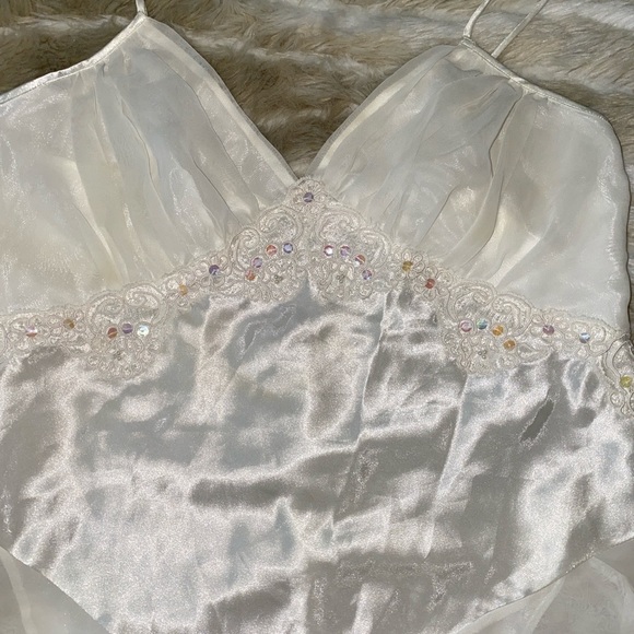 Vintage Victoria’s Secret Silk Teddy - Picture 2 of 4